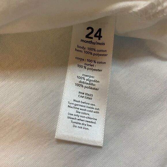 Carter’s 2 piece wish top & snowflake leggings set - Picture 6 of 12